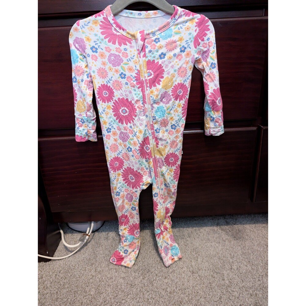 Birdie Bean Jasmin Zippy bamboo Romper 3-6
